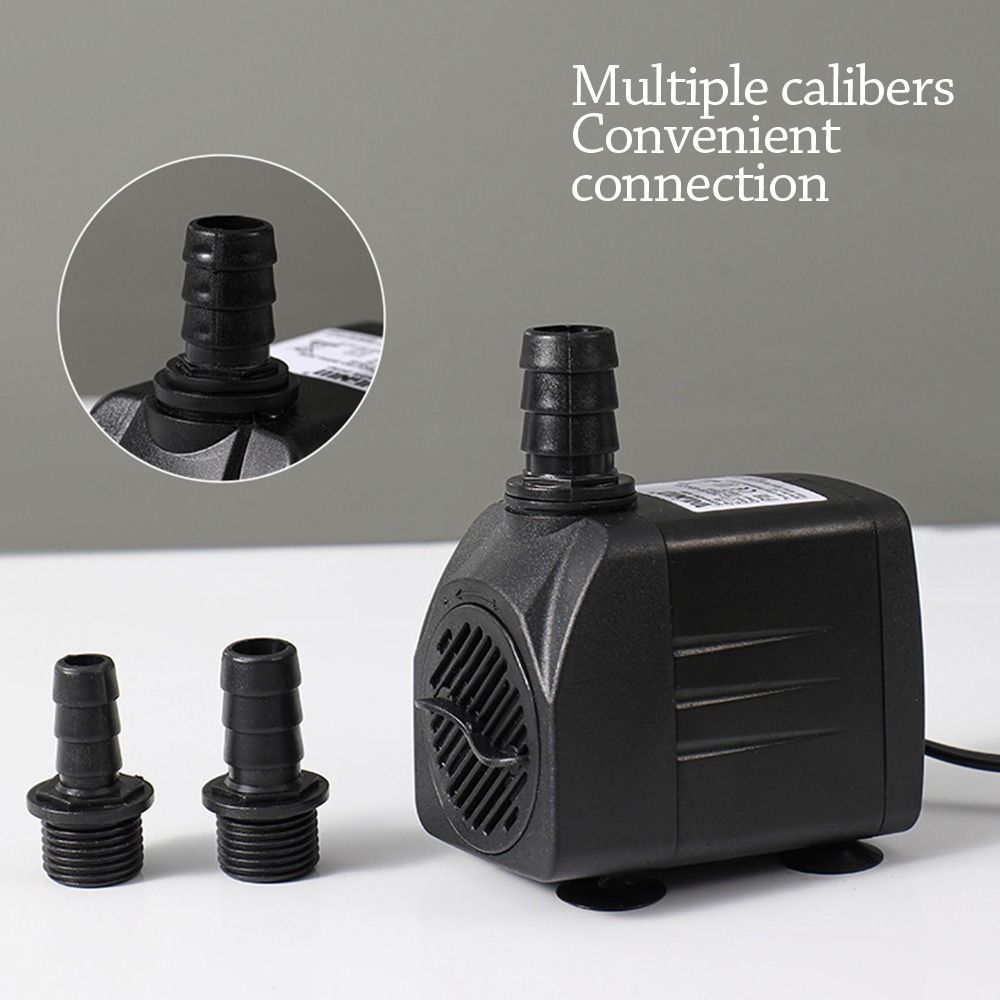 Water Pump Submersible Mini - Black Submersible Water Pump Ultra-Quiet Mini