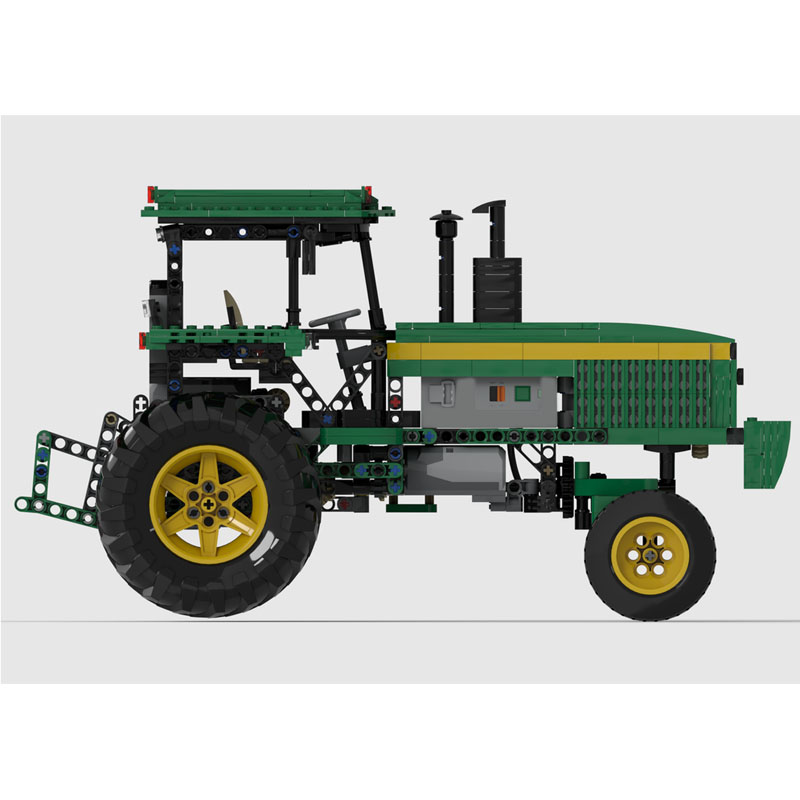 Urban Farming Building - MOC-50935 Urban Farm Agriculture 1980s Tractor