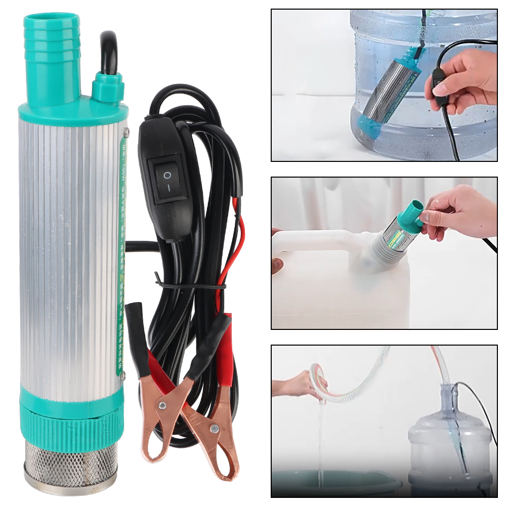 12V 30L/min Aluminum Alloy She - Water Pump Submersible Mini ulasan dan harga