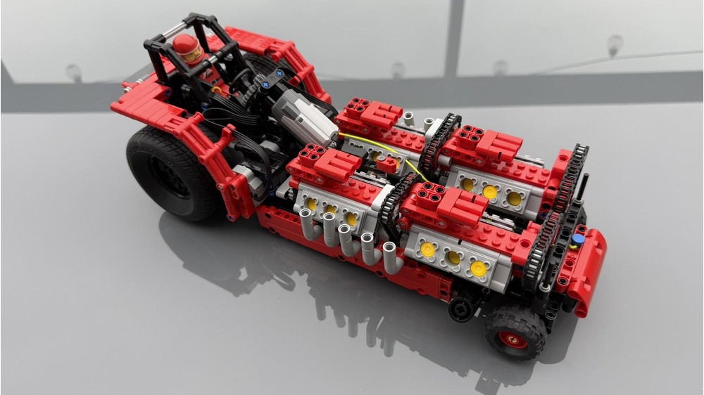 MOC Tractor puller, Urban Farm - Urban Farming Building ulasan dan harga